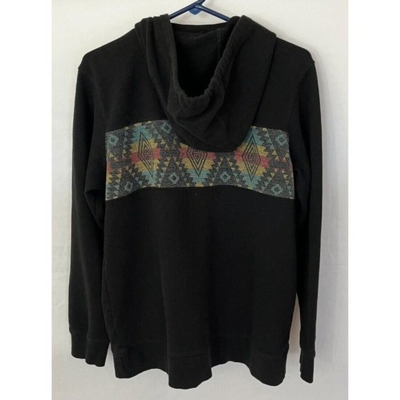 Empyre Hoodie Aztec Pattern With Pockets Pullover Size Large Colorful Retro - Picture 8 of 10